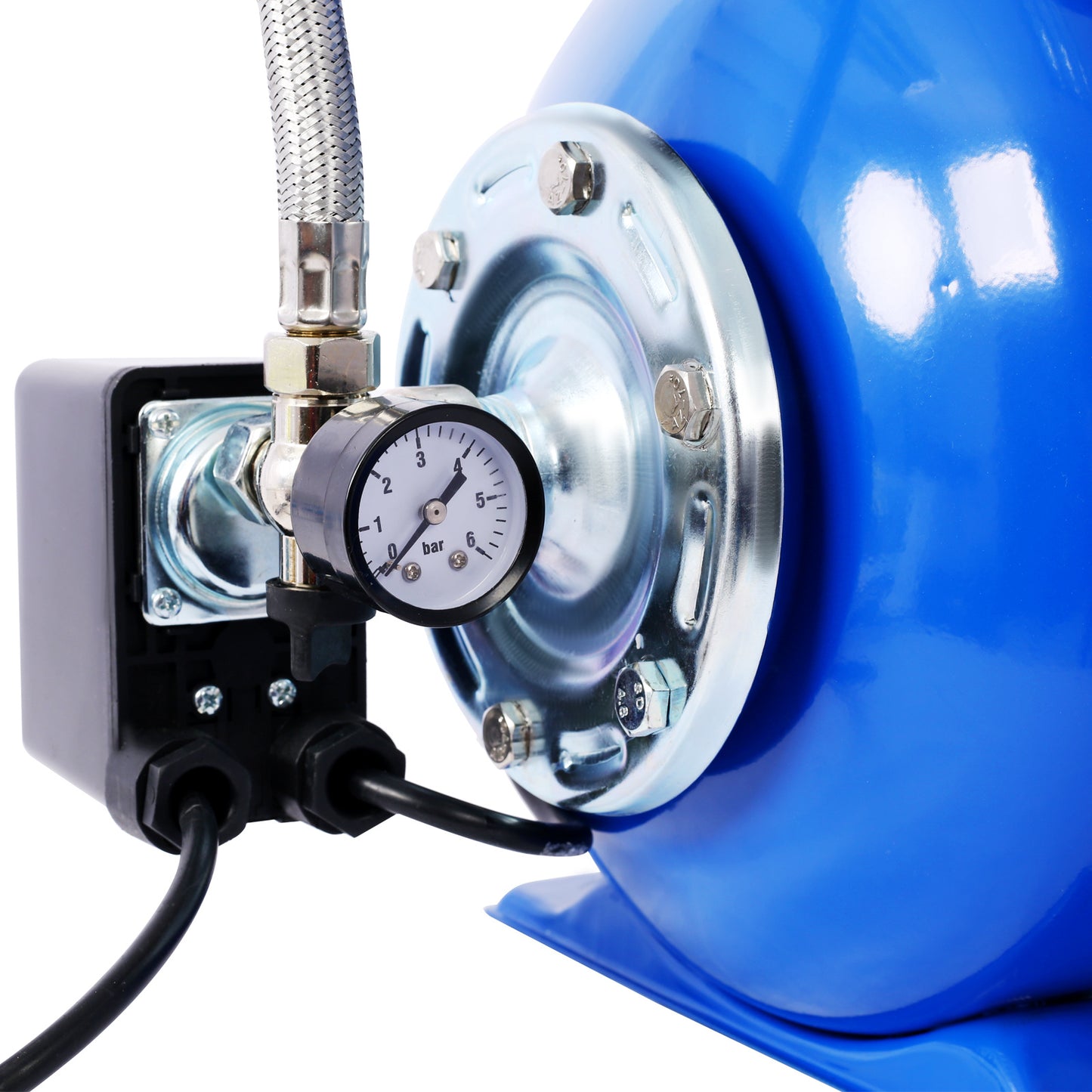 1.6HP Shallow Well Pump with Pressure Tank – Automatic Water Booster Pump for Home & Garden Irrigation