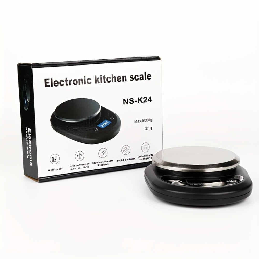 High-Precision Digital Kitchen Scale – Portable Food & Coffee Scale for Baking